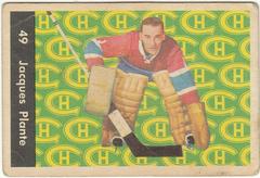 Jacques Plante Hockey Cards 1961 Parkhurst Prices