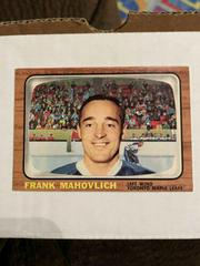 Frank Mahovlich Hockey Cards 1966 Topps Prices
