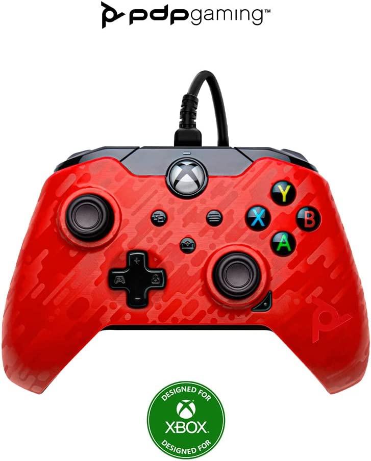 PDP Xbox One Wired Controller [Phantasm Red] Prices Xbox One Compare Loose, CIB & New Prices