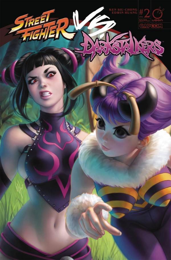 Street Fighter vs. Darkstalkers [Cover D] #2 (2017) Comic Books Street Fighter vs Darkstalkers