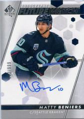 Matty Beniers [Autograph] #103 Hockey Cards 2022 SP Authentic Prices