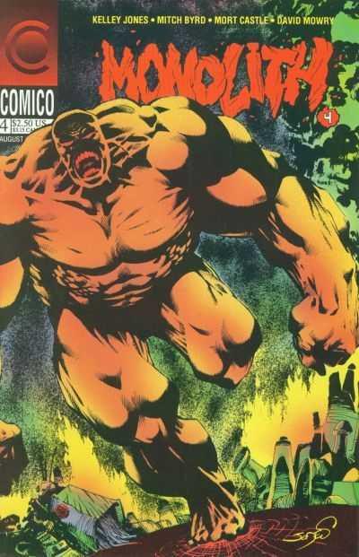 Monolith #4 (1992) Comic Books The Monolith