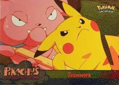 Teamwork [Foil] Pokemon 1999 Topps Movie Prices