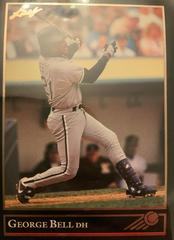 George Bell [Gold] Edition Baseball Cards 1992 Leaf Prices