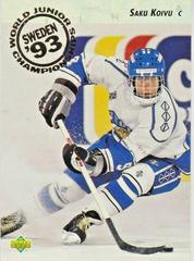 Saku Koivu Hockey Cards 1992 Upper Deck Prices