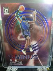 LeBron James [Purple] #15 Basketball Cards 2022 Panini Donruss Optic T Minus 3 2 1 Prices