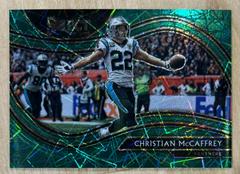 Christian McCaffrey [Green Prizm] Football Cards 2020 Panini Select Snapshots Prices