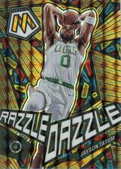 Jayson Tatum #14 Basketball Cards 2022 Panini Mosaic Razzle Dazzle Prices