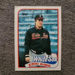 Eric King #61T Baseball Cards 1989 Topps Traded Prices