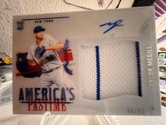 Tylor Megill #APMS-TM Baseball Cards 2022 Panini Chronicles America's Pastime Material Signatures Prices