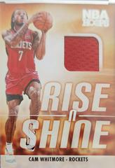 My Card | Cam Whitmore Basketball Cards 2023 Panini Hoops Rise N Shine Memorabilia