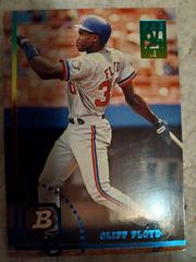 Cliff Floyd Baseball Cards 1994 Bowman Preview Prices