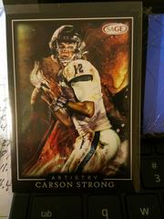Carson Strong #ART-CS Football Cards 2022 Sage Hit Artistry Prices