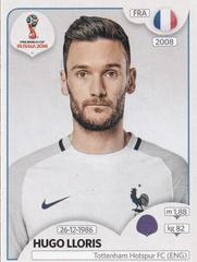 Hugo Lloris [Black Back] Soccer Cards 2018 Panini World Cup Stickers Prices
