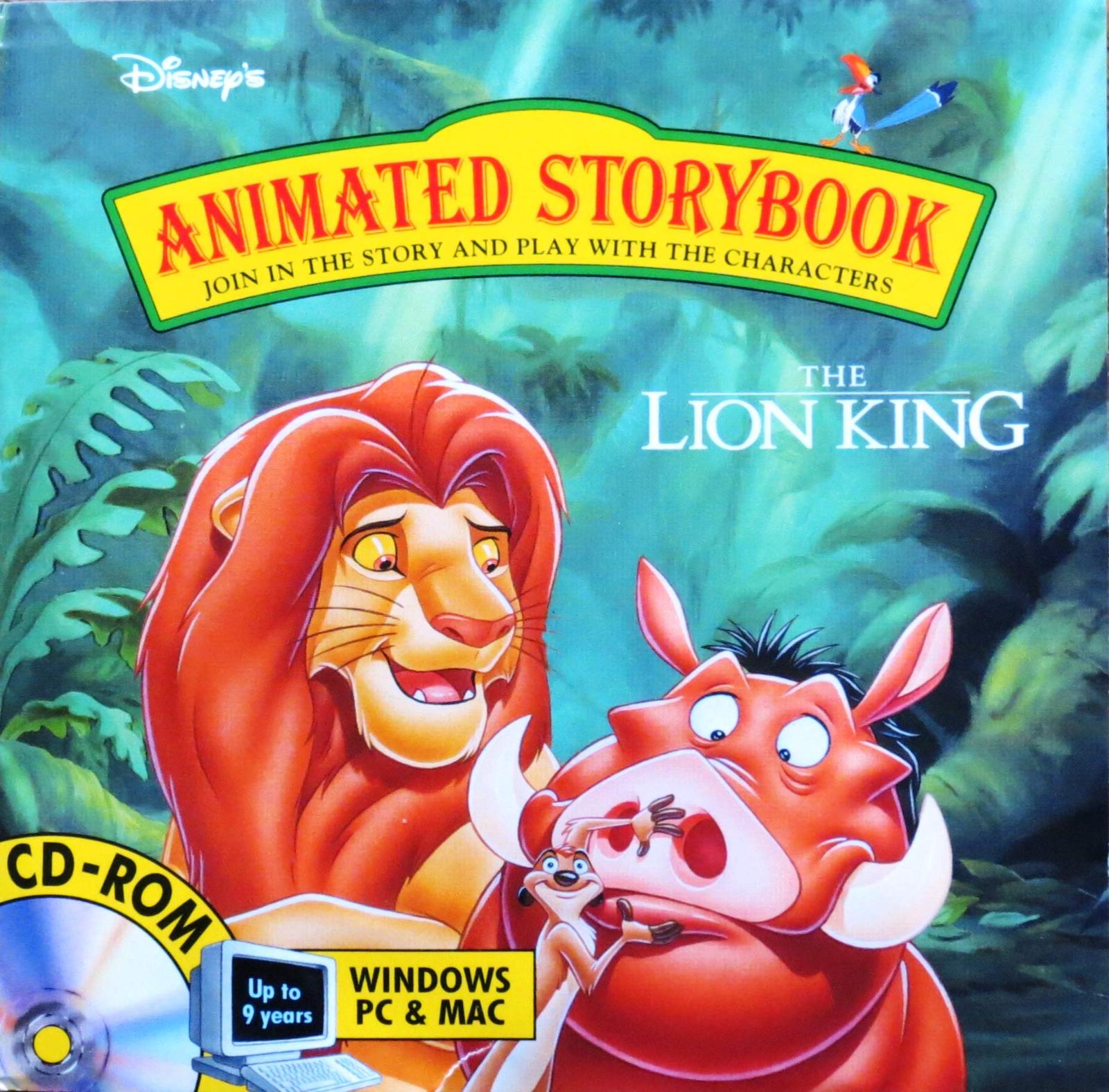 Animated Storybook: The Lion King PC Games