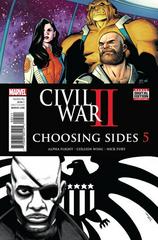 Civil War II: Choosing Sides #5 (2016) Comic Books Civil War II: Choosing Sides Prices