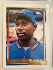 Anthony Young [Winner] #148 Baseball Cards 1992 Topps Gold Prices
