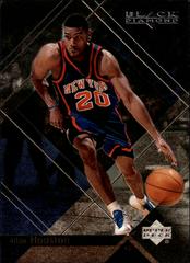 Allan Houston #54 Basketball Cards 1999 Upper Deck Black Diamond Prices