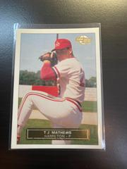 T. J. Mathews #102 Baseball Cards 1992 Fleer Excel Prices