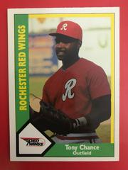 Tony Chance #19 Baseball Cards 1990 CMC Rochester Red Wings Prices