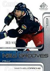 Mathieu Darche Hockey Cards 2001 SP Game Used Prices
