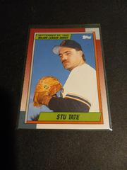 Stu Tate #127 Baseball Cards 1990 Topps Major League Debut Prices