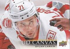 Dylan Larkin Hockey Cards 2018 Upper Deck Canvas Prices