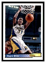 Reggie Miller #123 Basketball Cards 1992 Upper Deck Prices