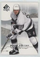 Wayne Gretzky Hockey Cards 2008 SP Authentic Prices