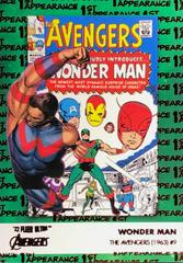 Wonder Man [Burgundy Foil] #FA-1 Marvel 2022 Ultra Avengers 1st Appearances Prices