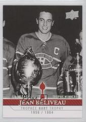 Jean Beliveau Hockey Cards 2008 Upper Deck Montreal Canadiens Centennial Prices