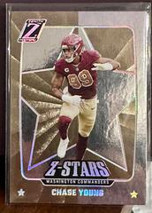 Chase Young Z-Stars 2022 | Chase Young [Gold] Football Cards 2022 Panini Zenith Z Stars