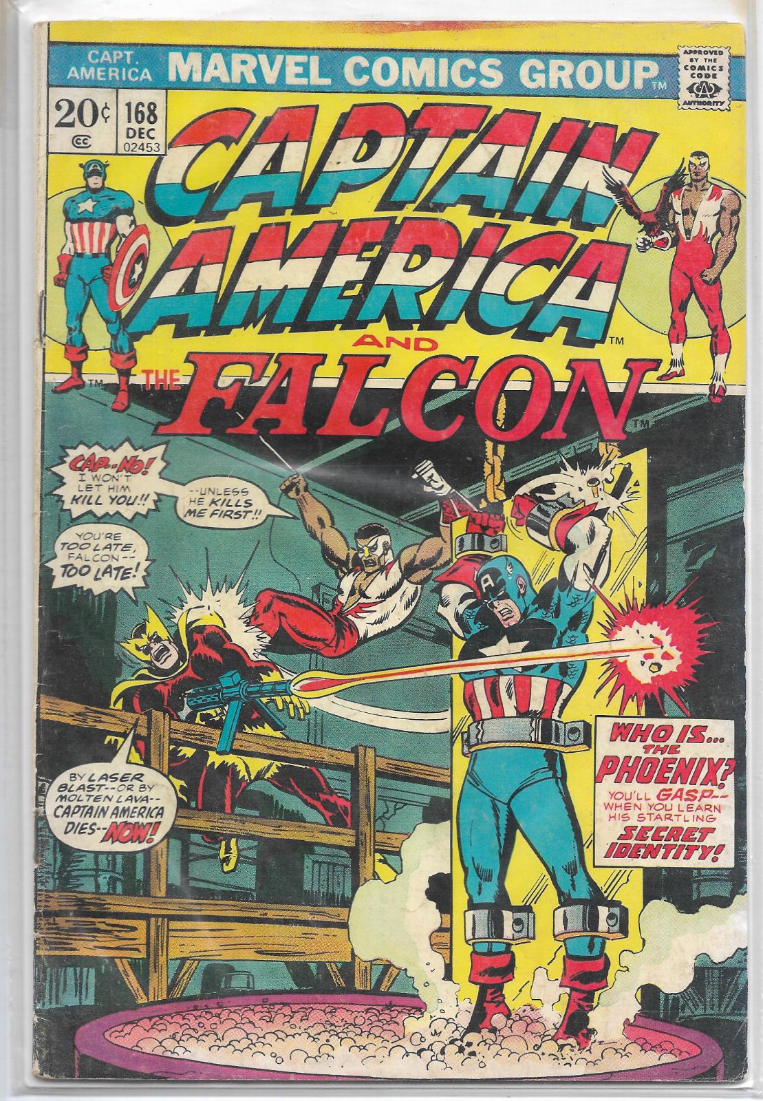 Captain America #168 (1973) Comic Books Captain America