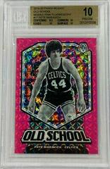 Pete Maravich [Pink Fluorescent] #17 Basketball Cards 2019 Panini Mosaic Old School Prices