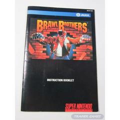 Brawl Brothers - Manual | Brawl Brothers Super Nintendo