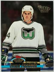 Chris Pronger Hockey Cards 1993 Stadium Club Prices