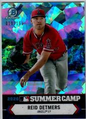 Reid Detmers [Atomic] Baseball Cards 2021 Bowman Chrome 2020 Summer Camp Prices