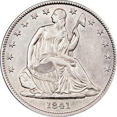 1841 O Coins Seated Liberty Half Dollar Prices