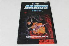 Darius Twin - Manual | Darius Twin Super Nintendo