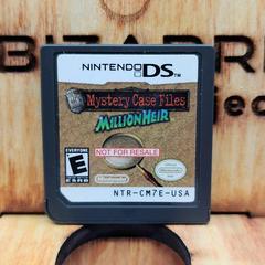 Mystery Case Files MillionHeir [Not for Resale] Nintendo DS Prices