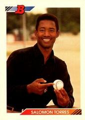 Salomon Torres #4 Baseball Cards 1992 Bowman Prices