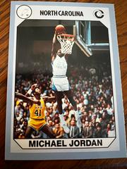 Michael Jordan #93 #93 Basketball Cards 1990 Collegiate Collection North Carolina Prices