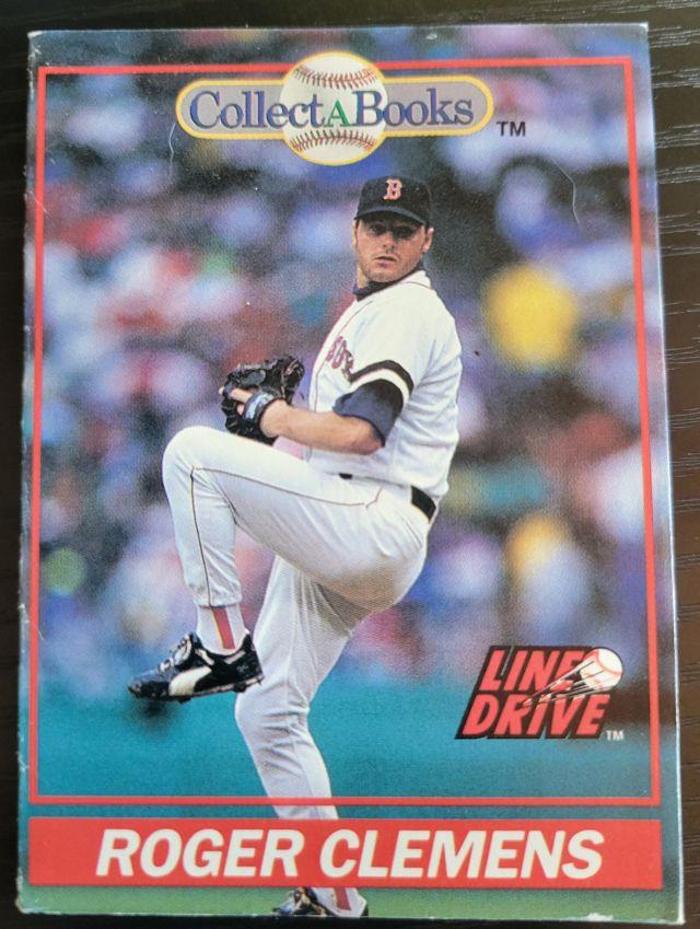 Roger Clemens #1 Preise | 1991 Line Drive Collect-a-Books | Baseball Karten