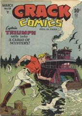 Crack Comics #59 (1949) Comic Books Crack Comics Prices