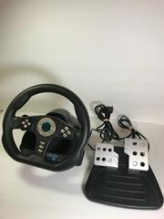 Wheel And Pedals | Pelican Cobra TT Racing Wheel Playstation 2