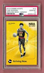 Cam Reddish [Winter] #10 Basketball Cards 2019 Panini Hoops Arriving Now Prices
