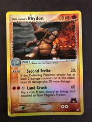 Rhydon [Reverse Holo] Pokemon Team Magma & Team Aqua Prices