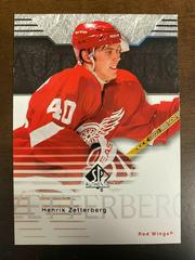 Henrik Zetterberg Hockey Cards 2003 SP Authentic Prices