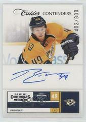 Ryan Ellis [Autograph] #220 Hockey Cards 2011 Panini Contenders Prices