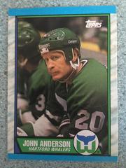 John Anderson Hockey Cards 1989 Topps Prices